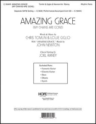 Amazing Grace Instrumental Parts choral sheet music cover